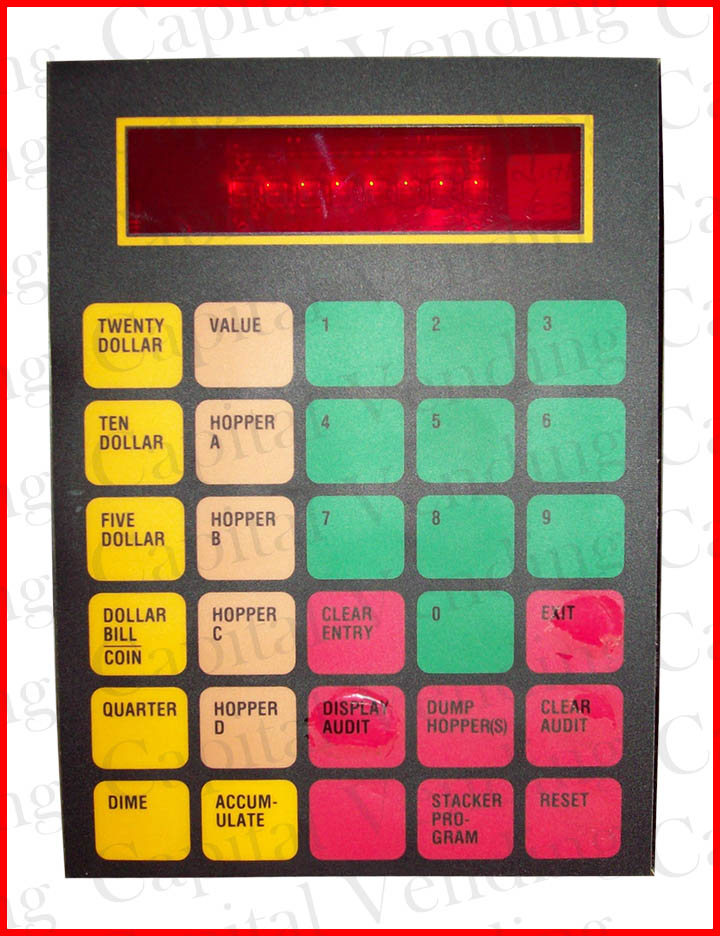 Standard ChangeMakers Keypad Selection keypad > Standard Change Makers